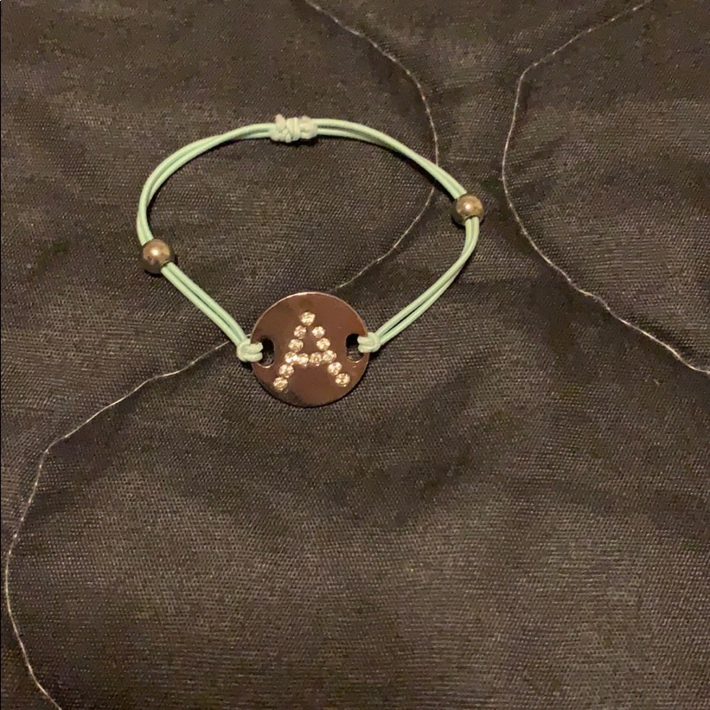 Letter A bracelet